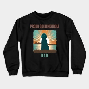 Proud Goldendoodle Dad Crewneck Sweatshirt